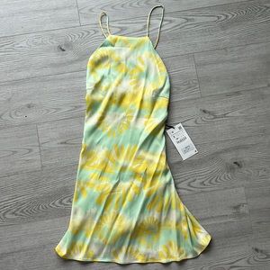 Zara silk dress- NWT
